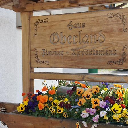 Bed and Breakfast Haus Oberland St. Anton am Arlberg Zewnętrze zdjęcie